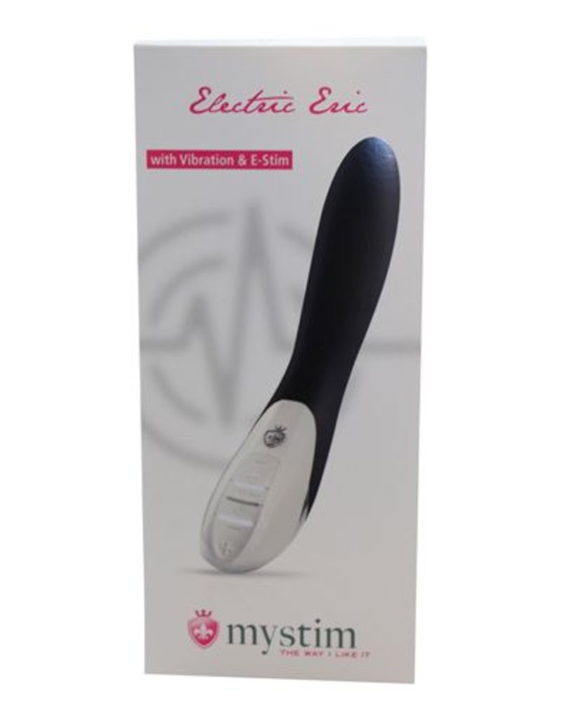 Mystim Electric Eric E-Stim Vibrator - Zwart
