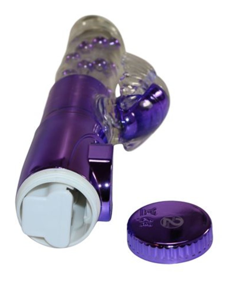 Seven Creations - Butterfly vibrator - Paars/Transparant