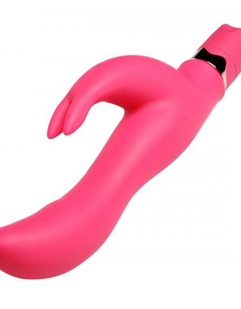 Frisky Ergnomoische roze tarzan vibrator