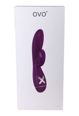 Ovo Vibrator K1 Rabbit Paars