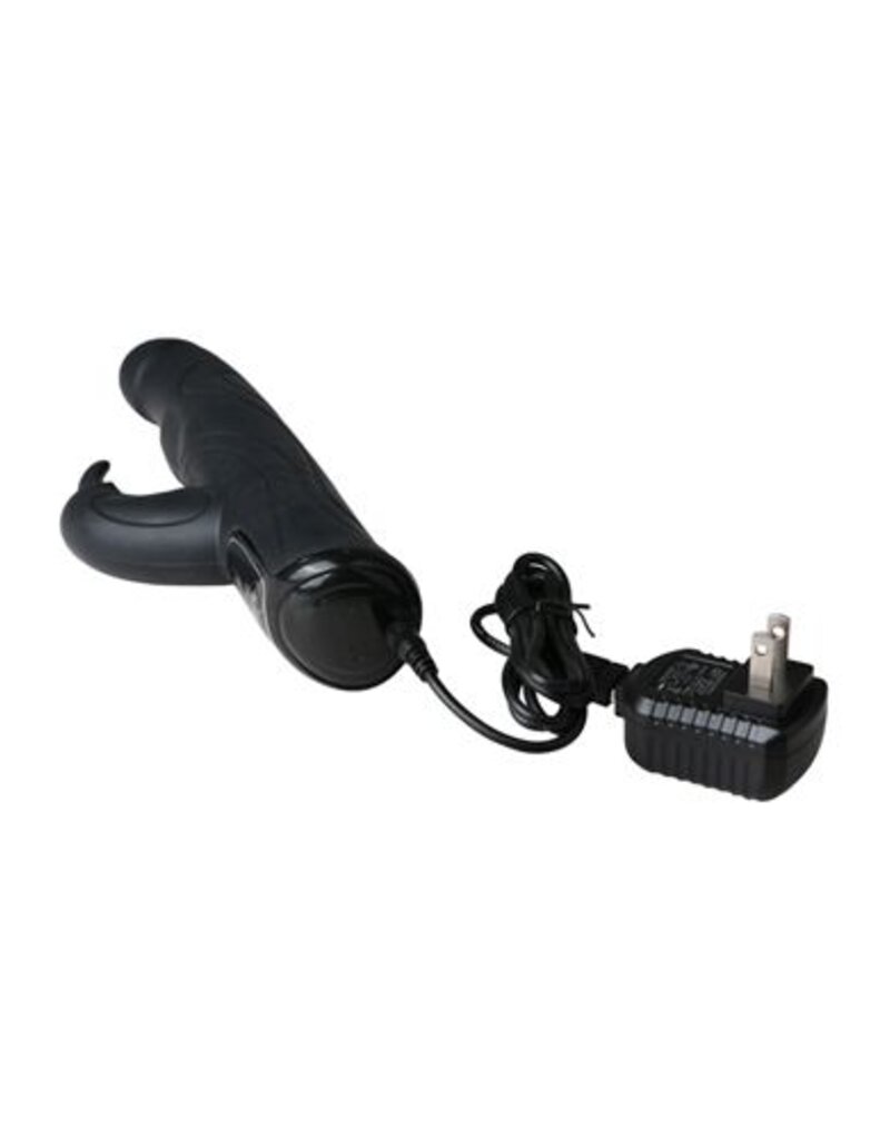 CalExotics Zwarte Rabbit Vibrator Oplaadbaar