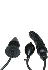 Master Series Deuce opblaabare dildo en anale plug