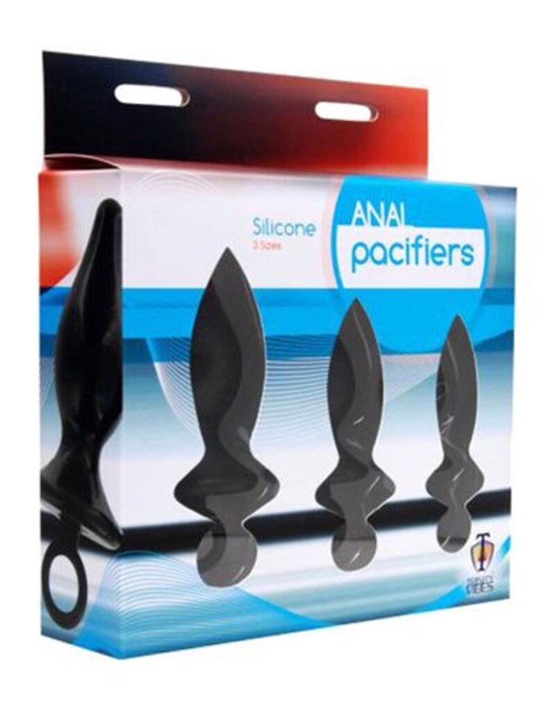 Strict Leather Driedelige Siliconen Butt Plug Set