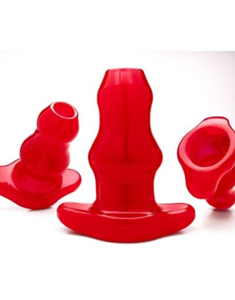 Perfect Fit Double Tunnel Plug - Rood