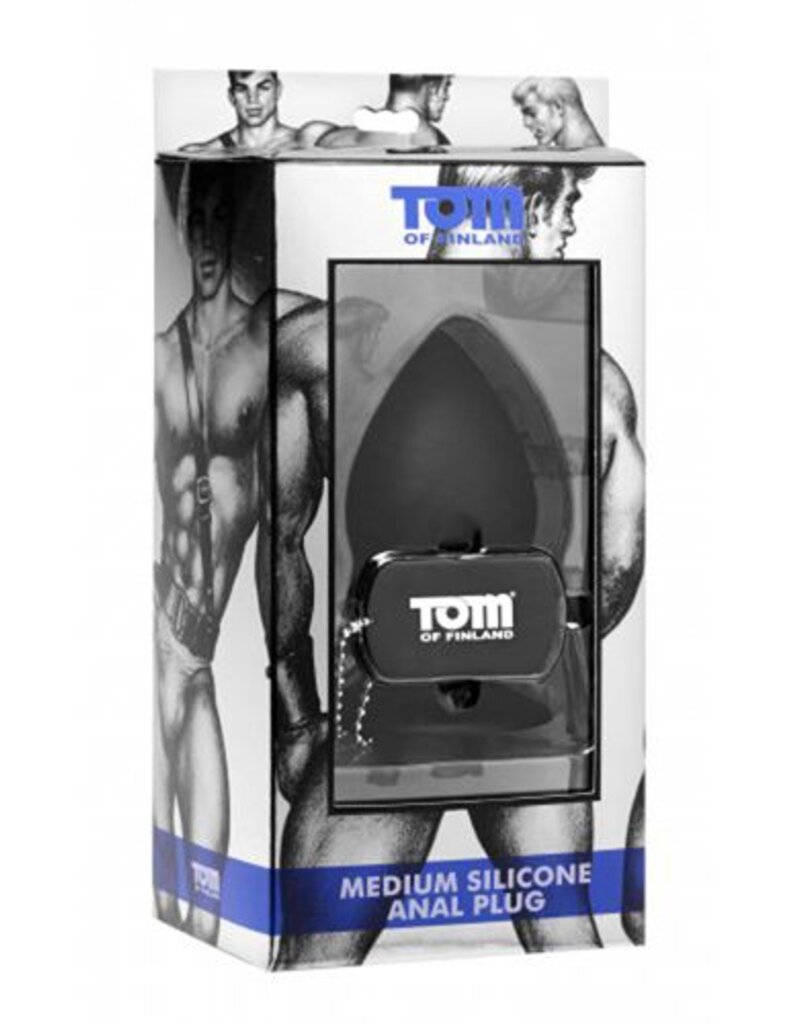 Tom of Finland Siliconen Buttplug Medium