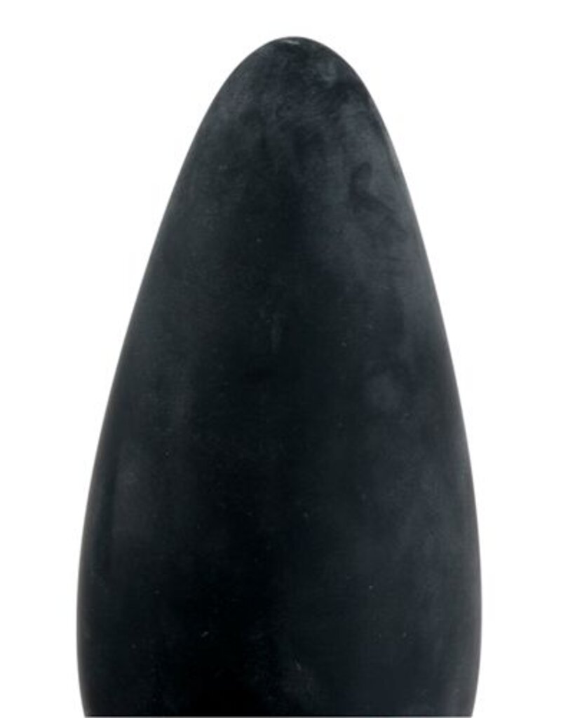 The Latex Collection Opblaasbare buttplug - Zwart