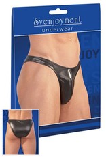 Underwear Zwarte Wetlook Slip