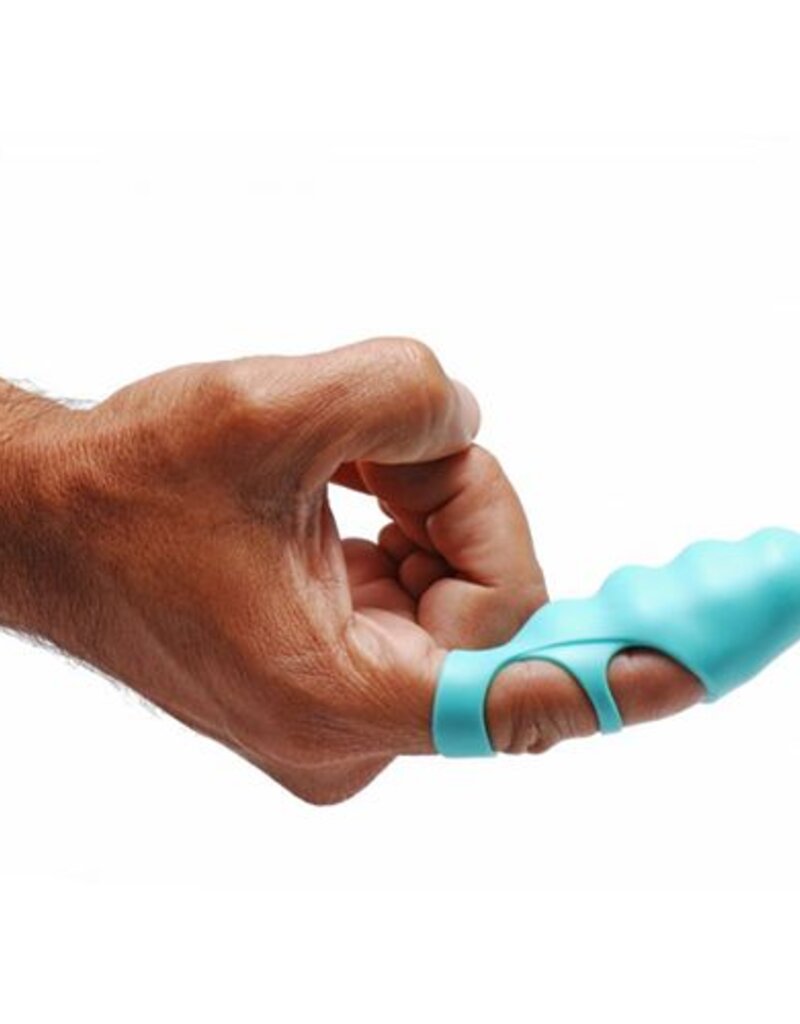 Frisky Finger Bang-her Vibe - Vinger Vibrator - Turquoise