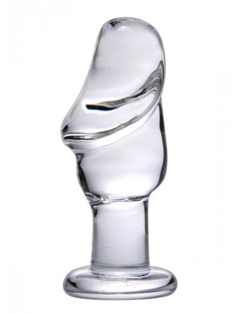 Prisms Erotic Glass Asvini Glazen Buttplug - Transparant
