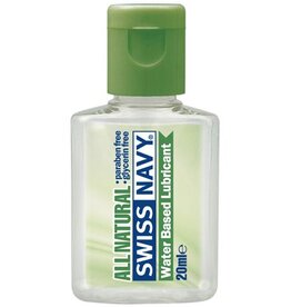 Swiss Navy Swiss Navy All Natural Glijmiddel - 20ML