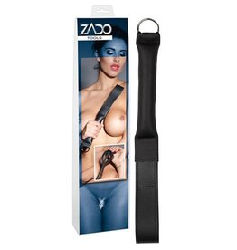 Zado Leather Paddle Soft Grip - Zwart