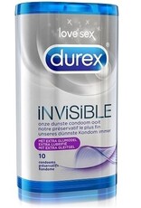 Durex Invisible Extra Lubricated - 10 stuks