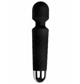 Online Only Mini Wand Vibrator - Zwart