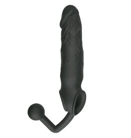 Men Only Penissleeve met buttplug - zwart