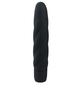 Vibe Collection Zwarte siliconen vibrator