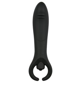 Anal Collection Siliconen anale vibrator - zwart