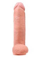King Cock Huidkleurige realistische dildo 30 cm