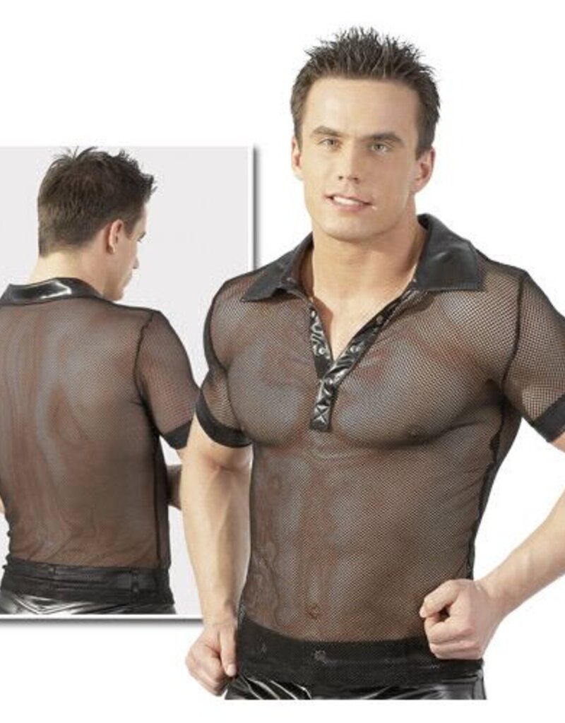 Underwear Wetlook Shirt voor mannen