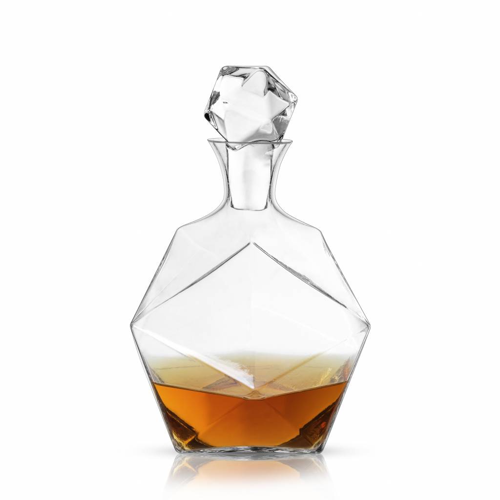 Viski Seneca™ Faceted Crystal Liquor Decanter by Viski