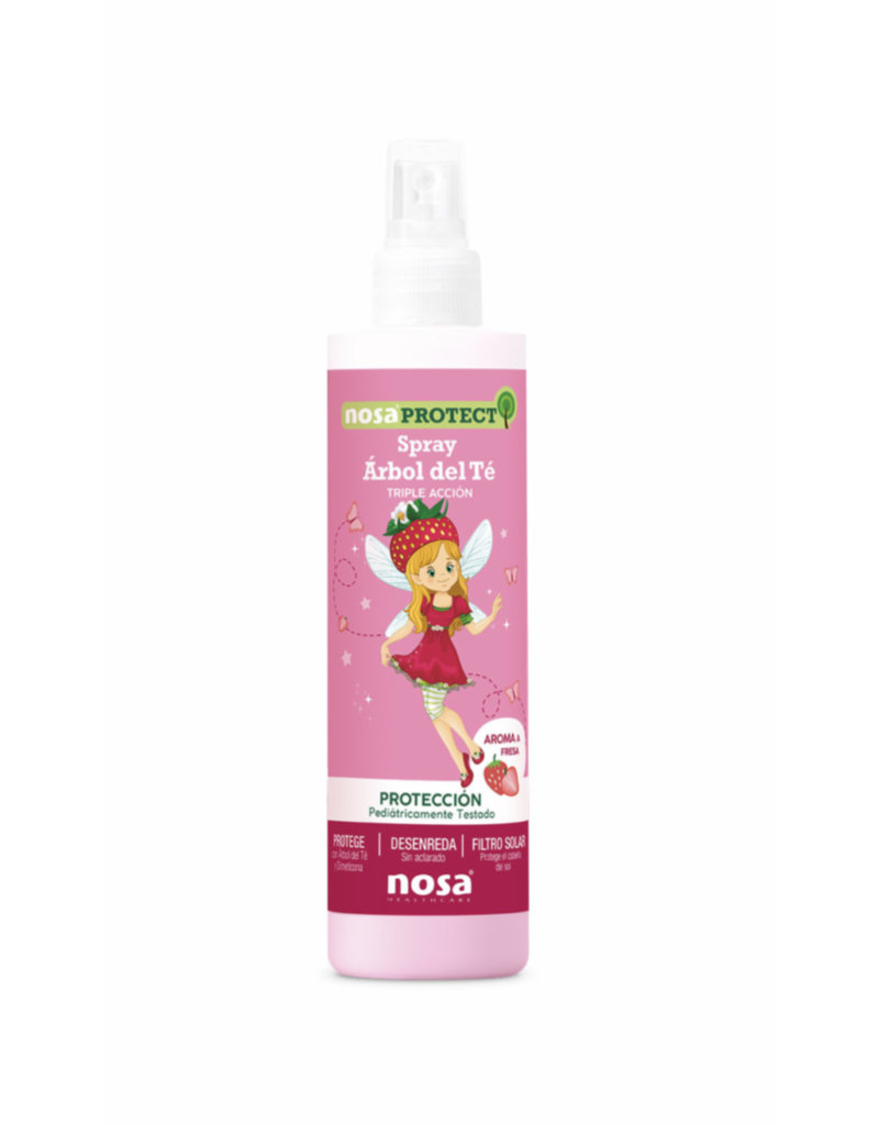 Nosa Protect Tripple Action Tea Tree Spray Strawberry 250ml