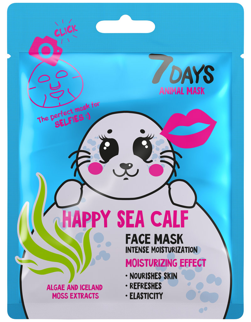 7DAYS Happy Sea Calf Face Mask  25gr