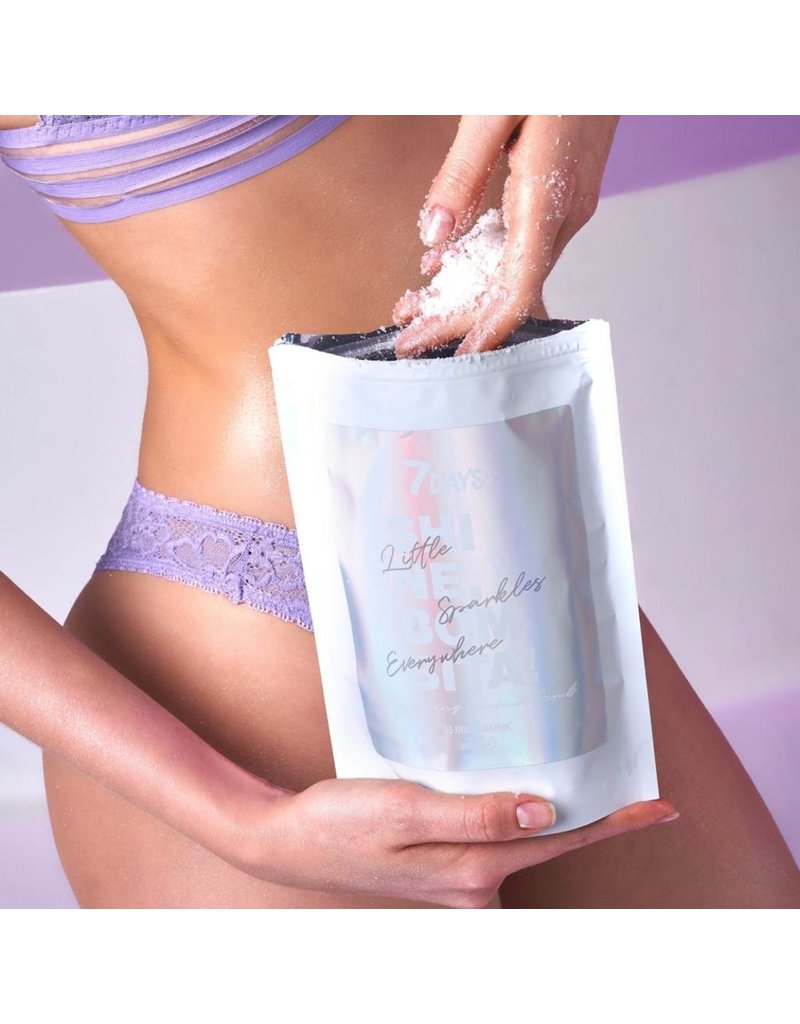 7DAYS Shine, Bombita! Shimmering Coconut Scrub