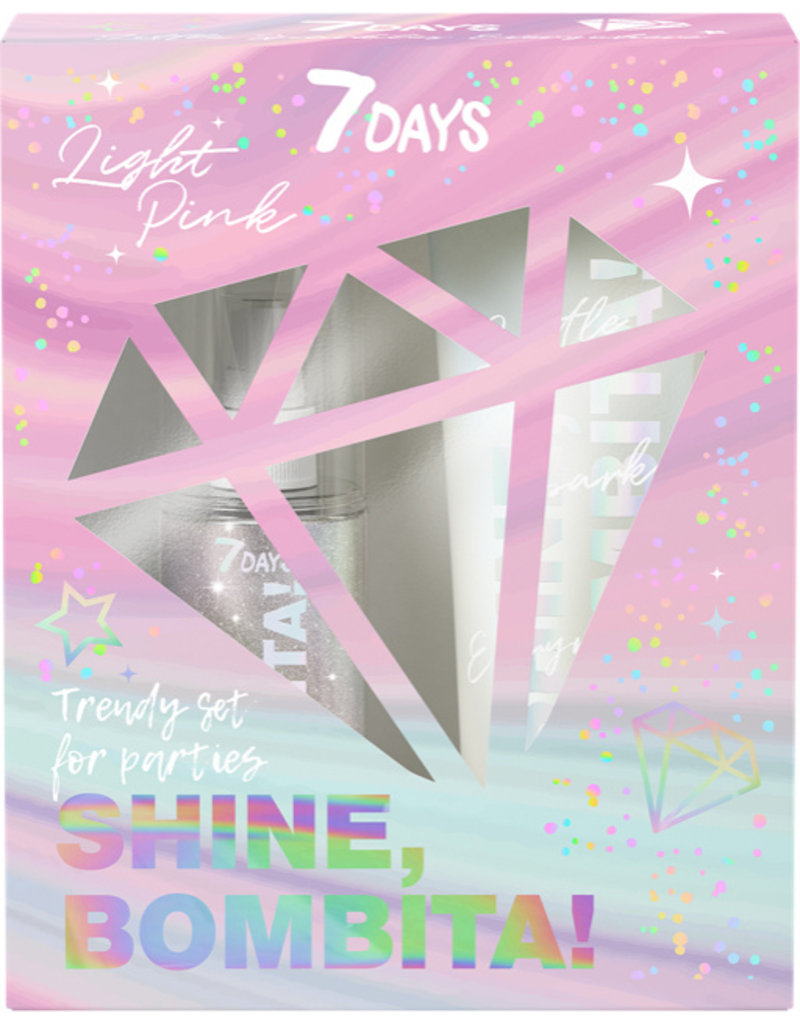7DAYS Shine, Bombita! Light Pink