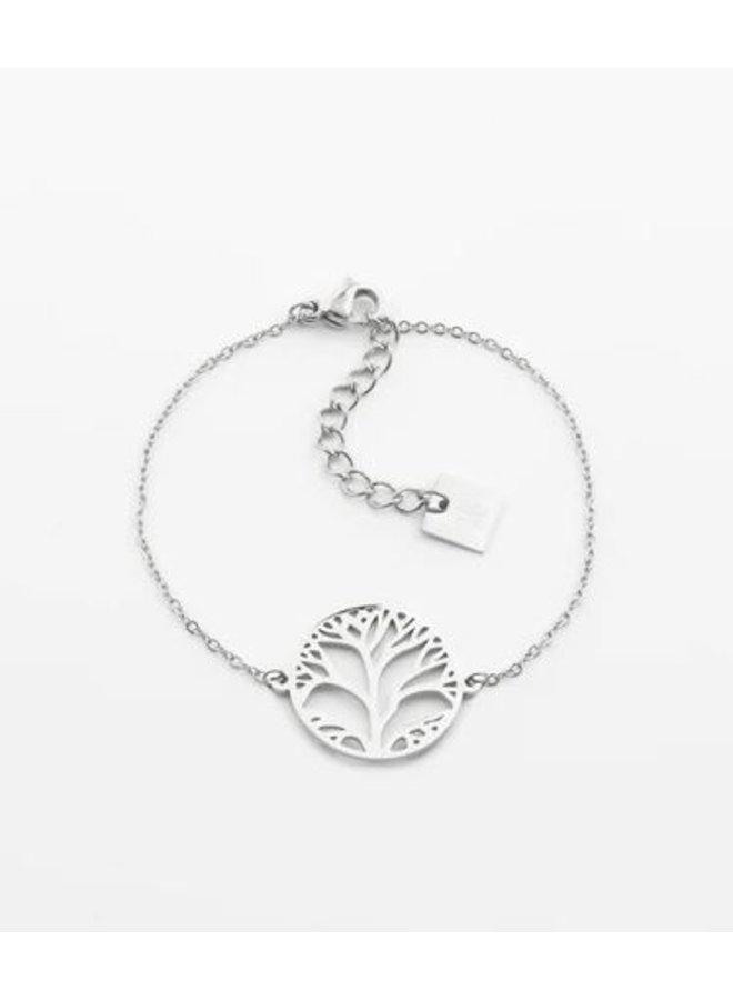 ZAG  Bijoux Tree of life  levensboom- zilver