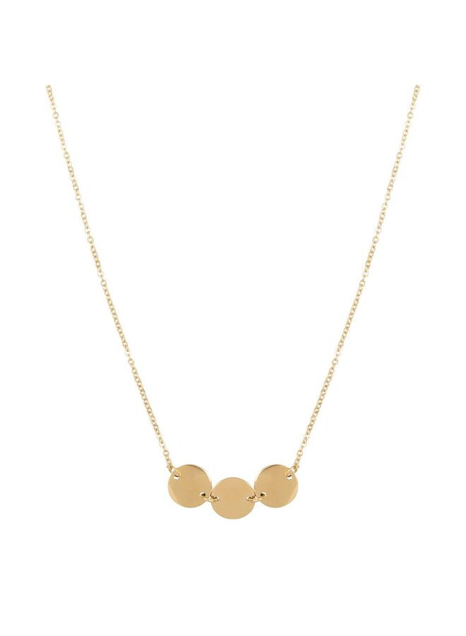 ZAG Bijoux coins ketting - goud