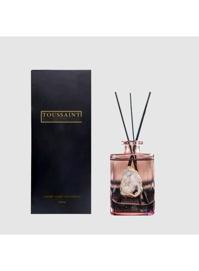 Toussaint Interieur - Geurstokjes met bergkristal Tresor in love | 200ML