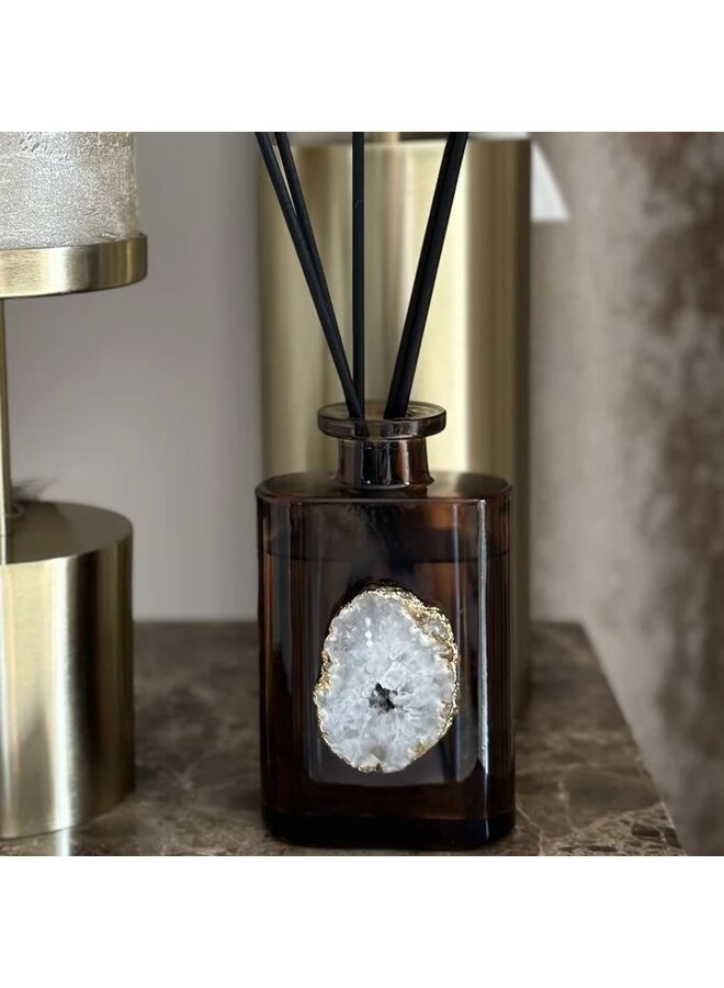 Toussaint Interieur - Geurstokjes met bergkristal Amber | 200ML