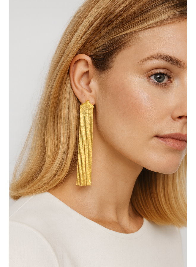 by shir  sparkling oorbellen - goud