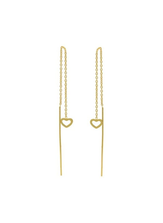 Karma Jewelry Pull through open hart