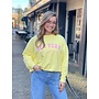 New york sweater - geel