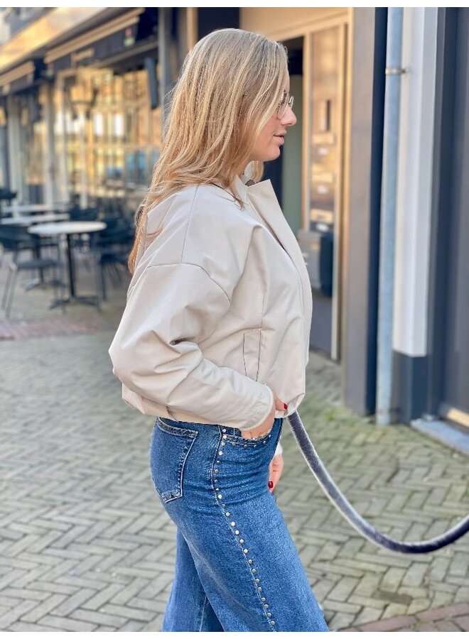 Ballon jacket - beige