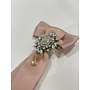 Elegante stropdas broche - roze