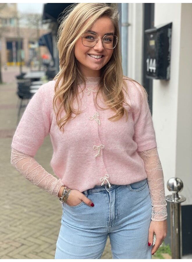 Bibi lace top - roze