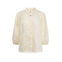 ICNK Amsterdam Job C butterfly print blouse - off white