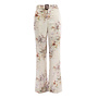 ICNK Amsterdam Danthe flower lurex pants