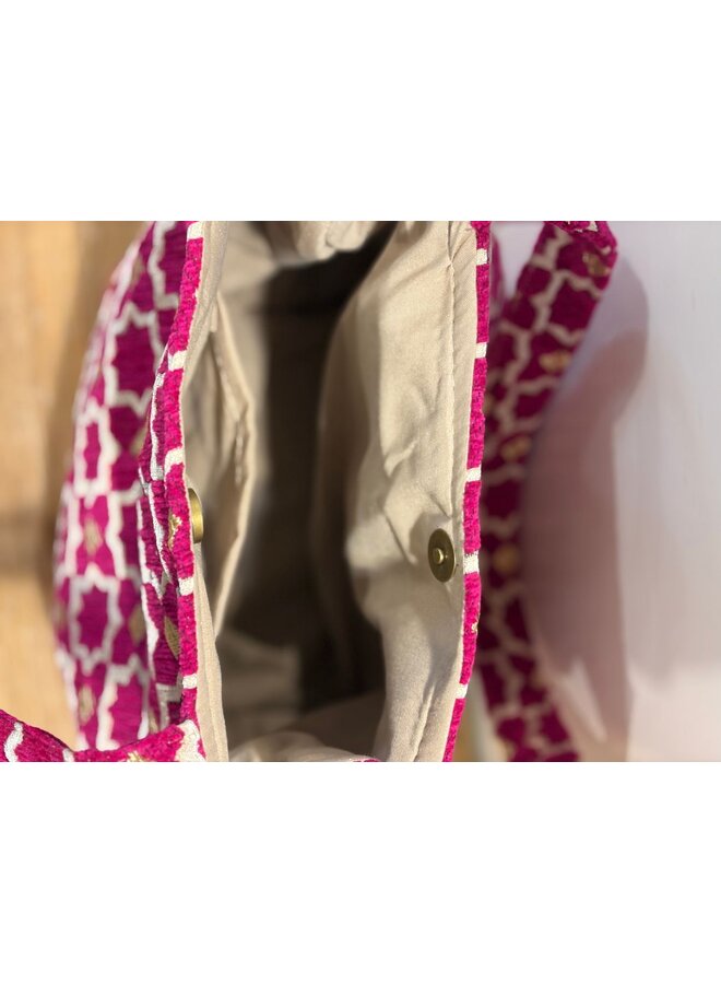 Zélia Atelier bag small - roze/paars