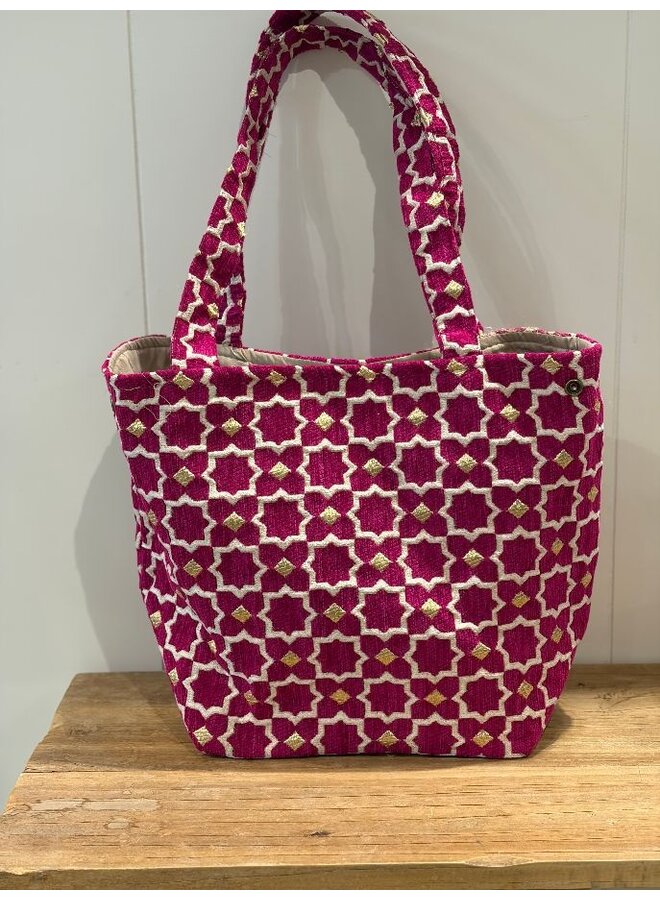 Zélia Atelier bag small - roze/paars