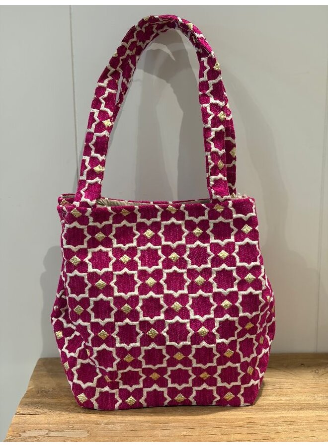 Zélia Atelier bag small - roze/paars