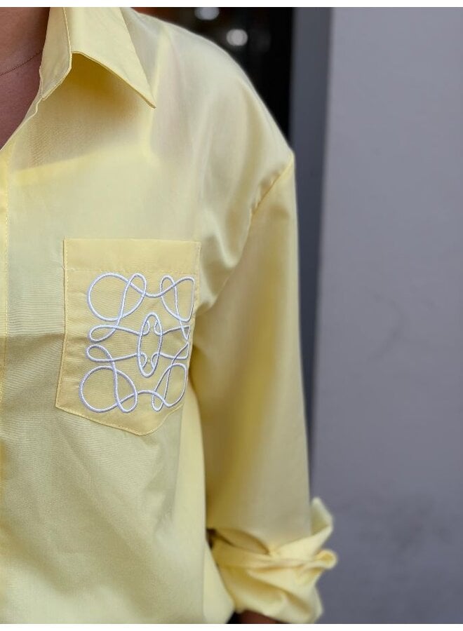 Loewa blouse-geel