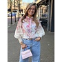 Blouse met bloemenprint