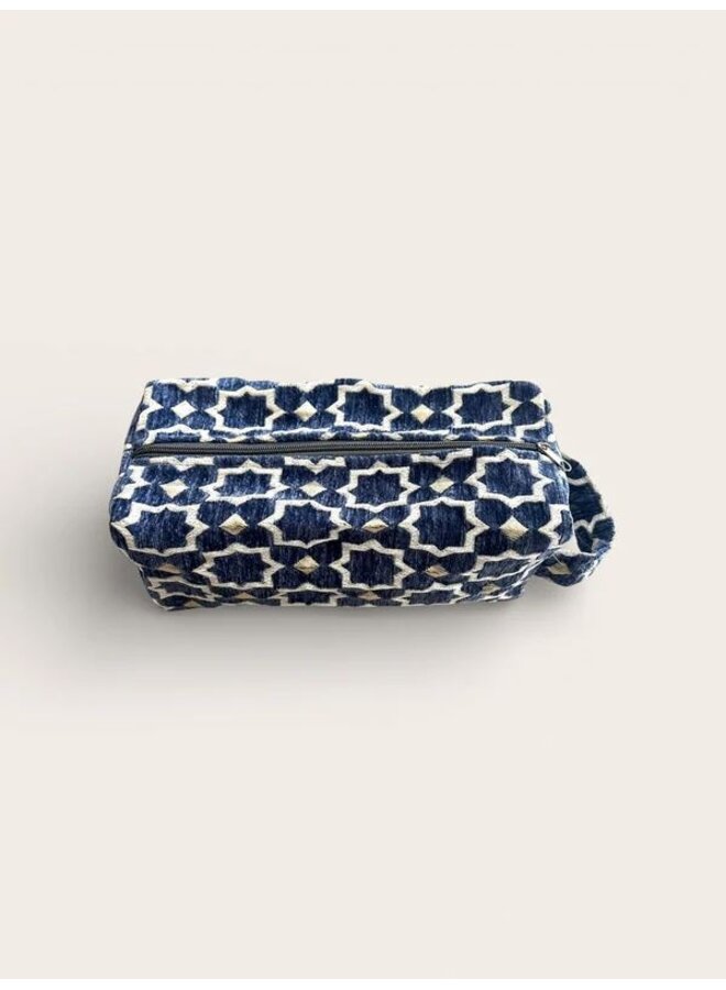 Zélia Atelier toilettas blok - jeans blauw