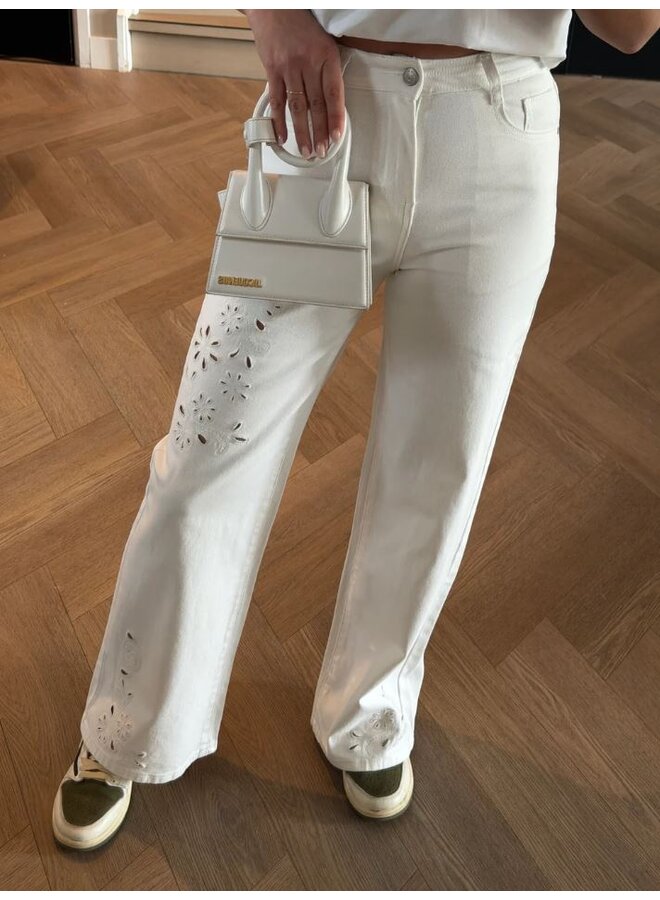 Sandy jeans - off white