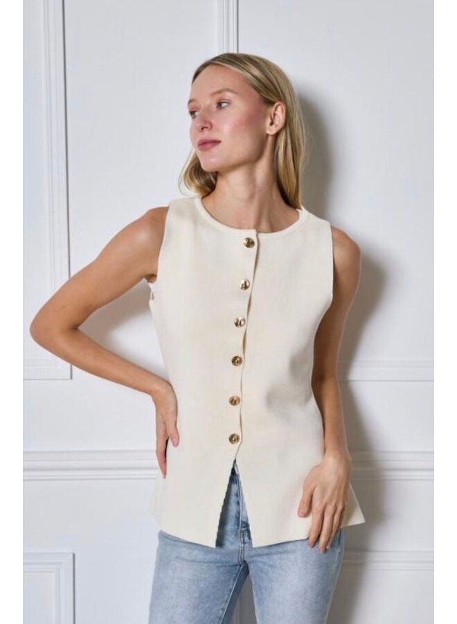 Clara gilet - beige