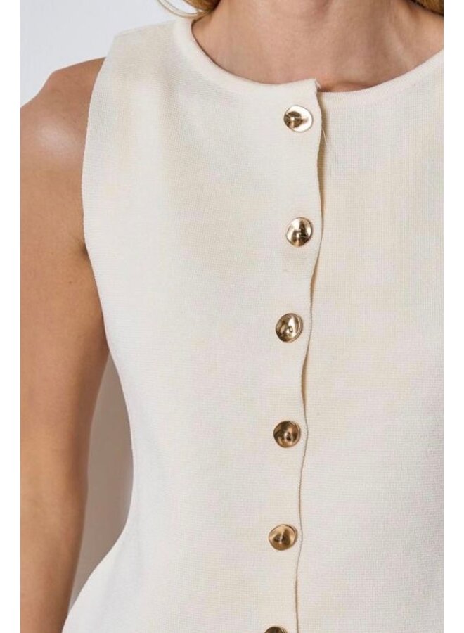 Clara gilet - beige
