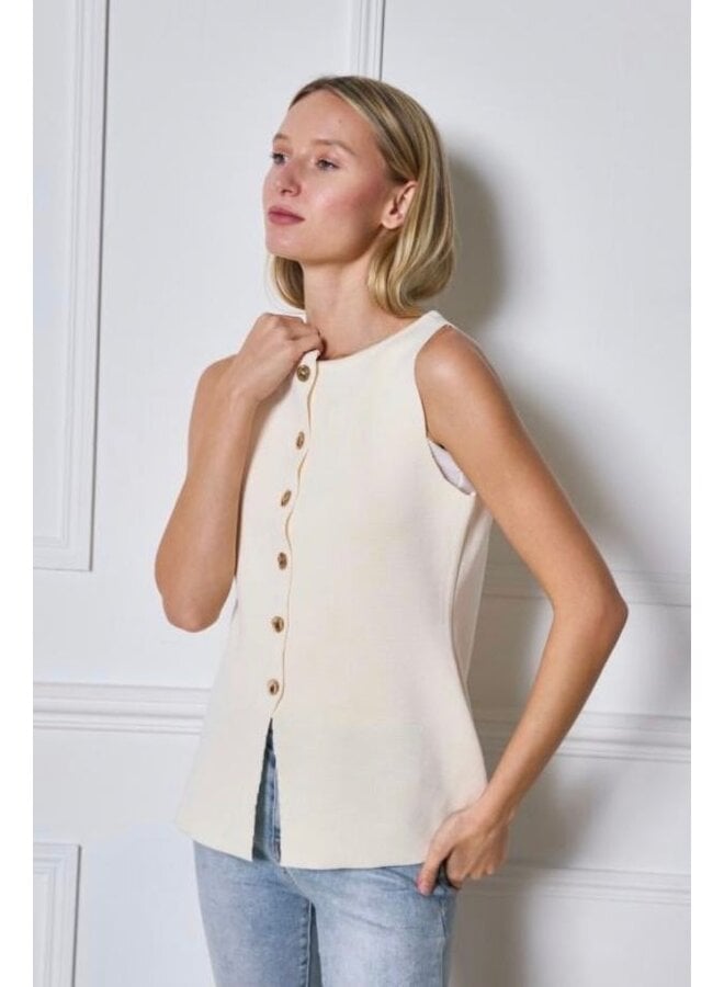 Clara gilet - beige