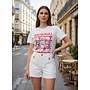 T-shirt met Sardines print